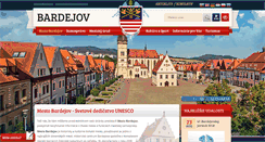 Desktop Screenshot of ebardejov.sk
